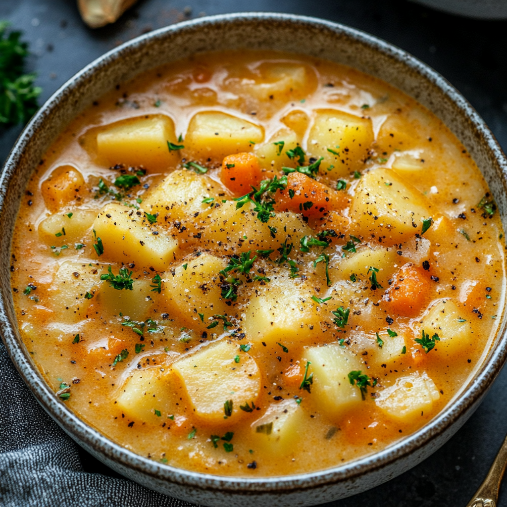 4 ingredient potato soup