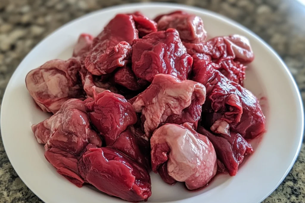 Do chicken hearts need to be cleaned?