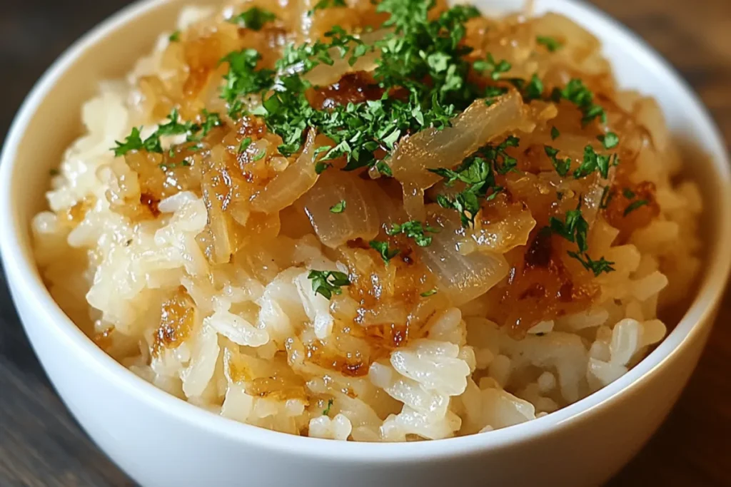 French Onion Soup Rice A Delicious Twist on a Classic Dish