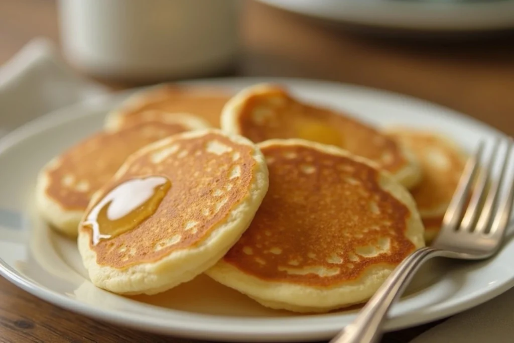 How long do you cook mini pancakes for?