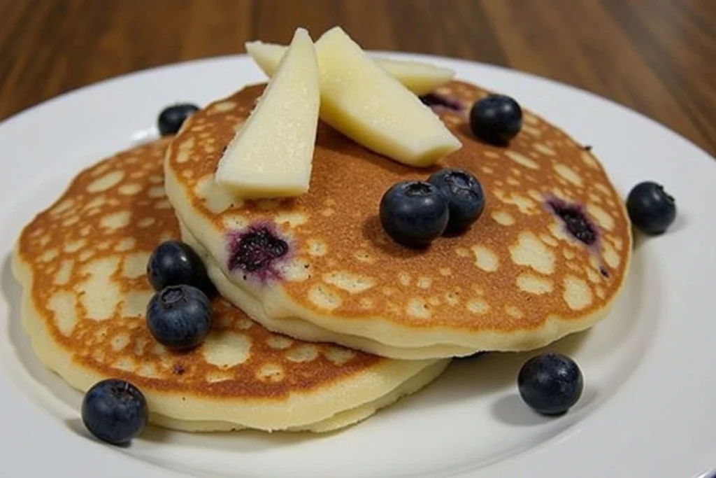 Lemon Blueberry Pancakes