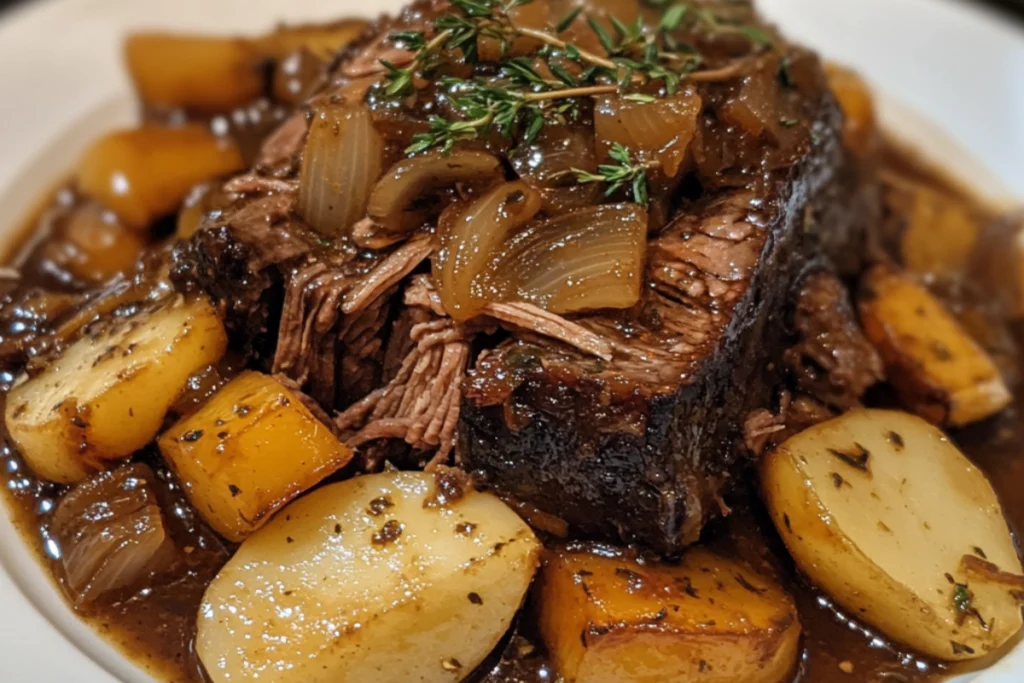 Pot Roast with Lipton Onion Soup Mix