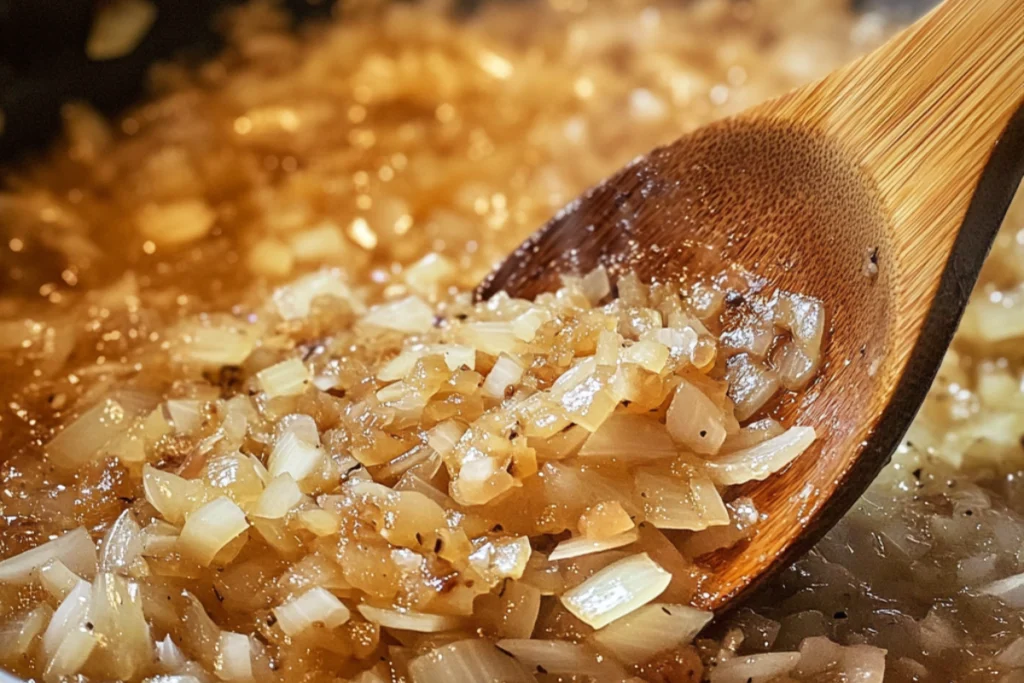 Preparing Homemade Onion Soup Mix