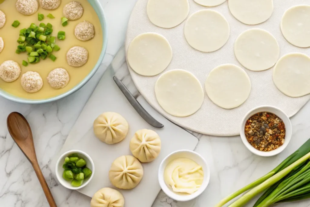 Preparing Soup Dumplings with Pectin