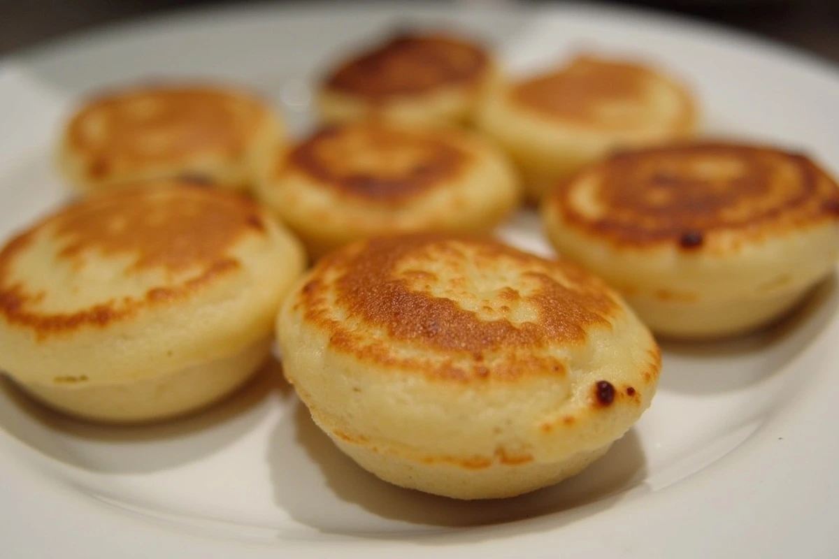 mini pancakes and pies