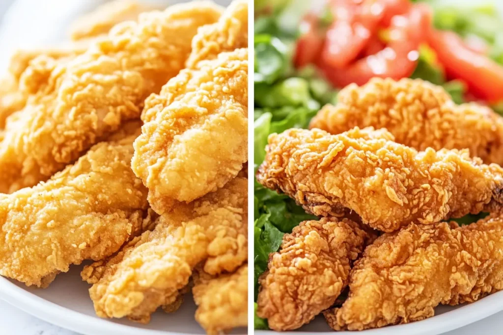 Fast Food vs. Homemade Chicken Tenders Calories