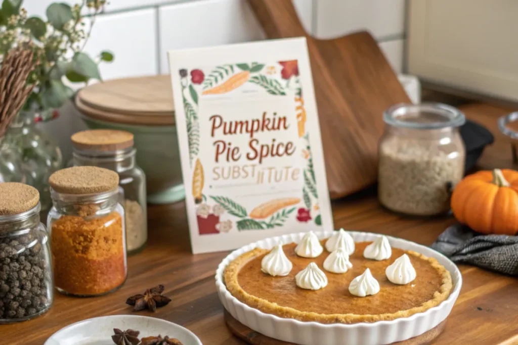 Pumpkin Pie and Spice Substitute