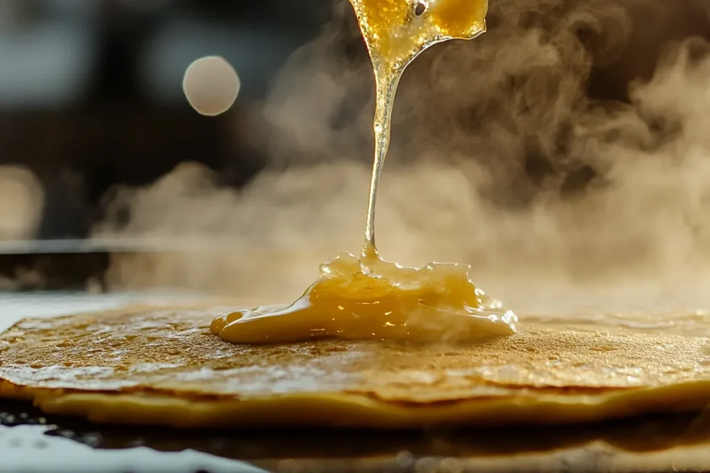 Cooking Sweet Cream Pancakes on a Griddle