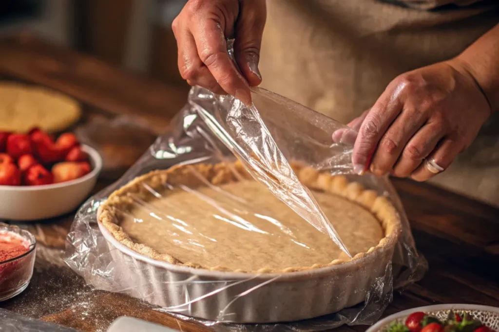 How to Properly Wrap an Uncooked Pie for Storage