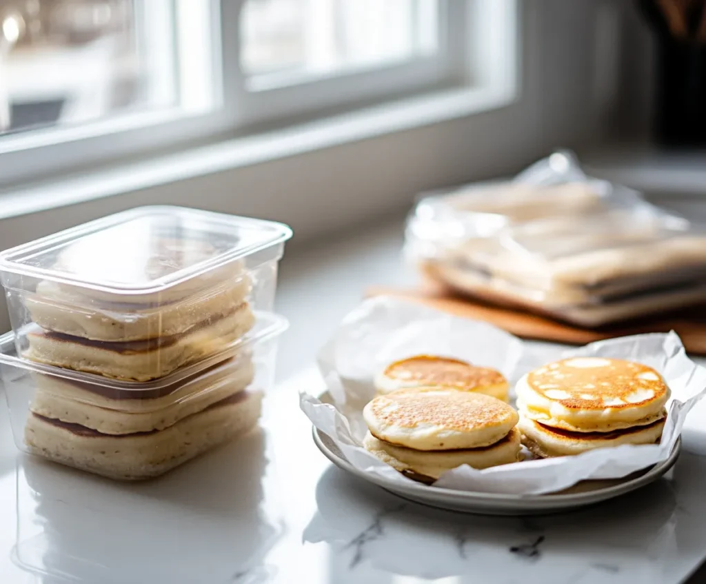 How to Store and Meal Prep Low Calorie Pancakes