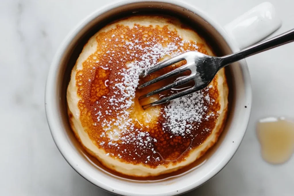 Single Serving Microwave Mug Pancake