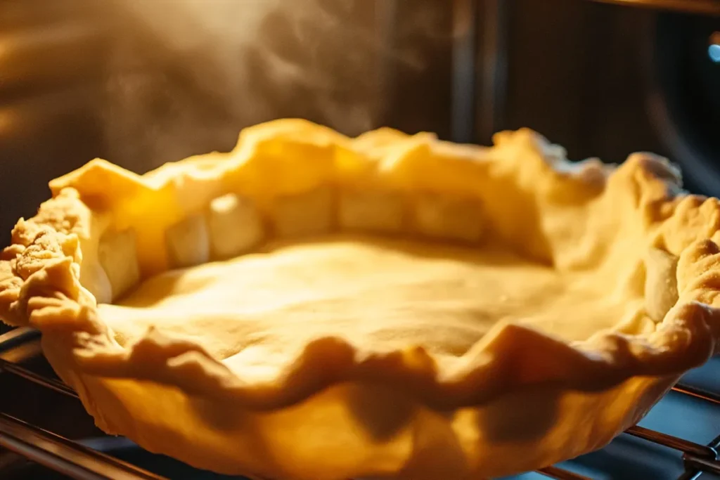 Step by Step Blind Baking a Pie Crust for Apple Pie